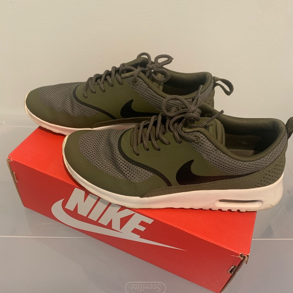 SOLD on Mercari!! Nike Air Max Thea Olive Green